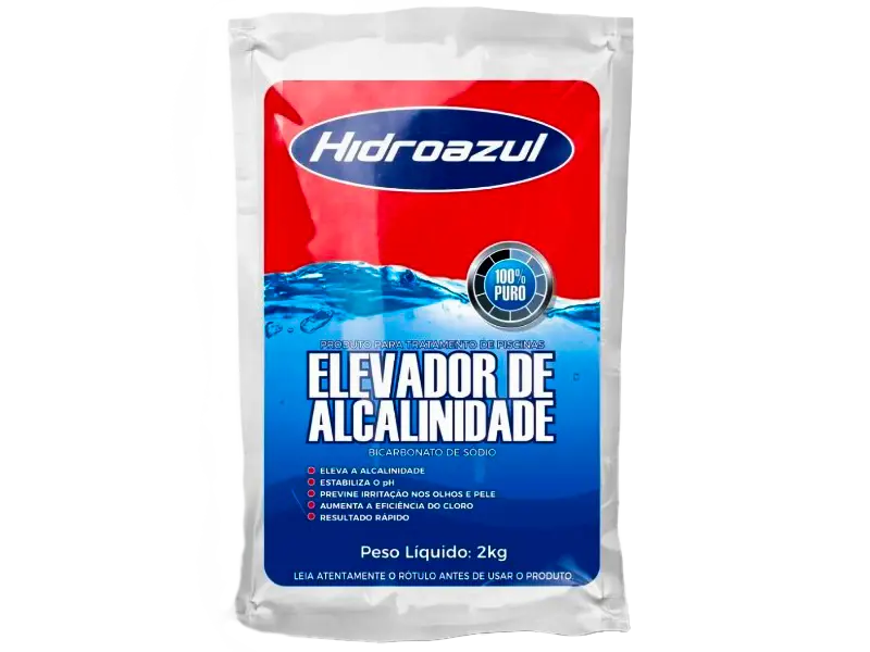 Elevador de alcalinidade (2 Kg) Hidroazul